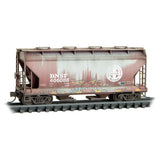 Micro-Trains 983 05 076 BNSF Weathered 3-Pack N Scale