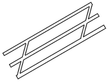Image for 570-90692 Sty Stair Rail 6"      2/