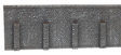 Image for 528-34857 Retaining Wall, Long gray