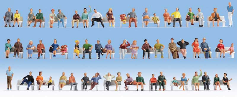 Image for 528-18402 Sitting People Mega 60/