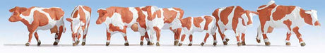 Image for 528-15726 Cows brown/white