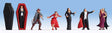Image for 528-15801 Vampires w/Coffin 7/