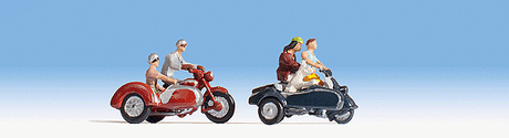 Image for 528-15905 Motorcyclists w/Sidecar