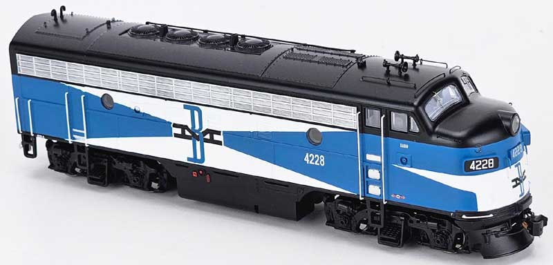 Bowser 24621 F3A B&M Boston & Maine #4228 (McGinnis, blue, white, black) DCC & Sound HO Scale