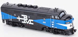 Bowser 24625 F3A B&M Boston & Maine #4226 (black, blue, white, Alternate B&M Design) DCC & Sound HO Scale