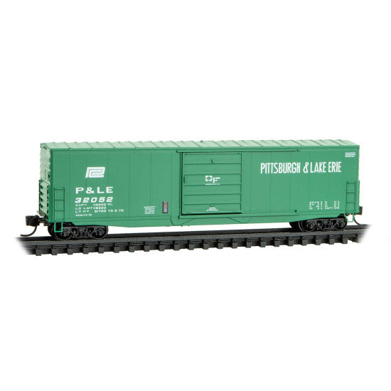 Micro-Trains 18000450 50' Standard Boxcar - P&LE Pittsburgh & Lake Erie #32052 N Scale