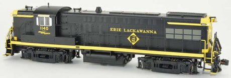 Bowser 25100 Baldwin AS-16 EL Erie Lackawanna #1140 (With Steam Generator, black, yellow, Offset Logo) w/LokSound & DCC HO Scale