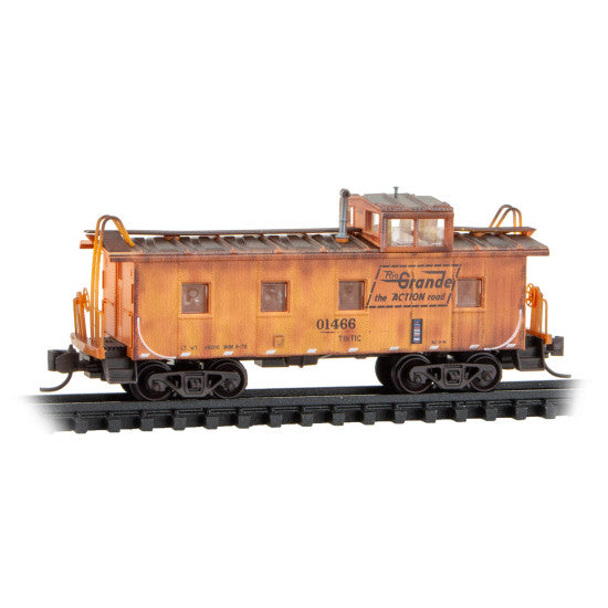 Micro-Trains 983 02 288 36' Caboose Denver & Rio Grande Western® Weathered Caboose 3-Pack N Scale