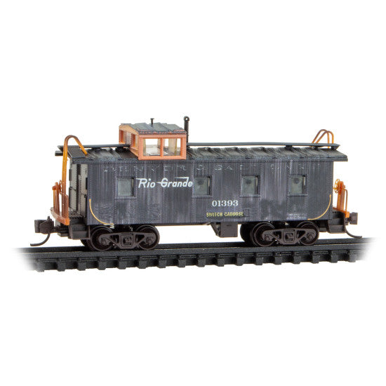 Micro-Trains 983 02 288 36' Caboose Denver & Rio Grande Western® Weathered Caboose 3-Pack N Scale