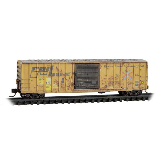 Micro-Trains 025 44 445 50' Rib Side Boxcar Seaboard ex-Railbox Rd# 141573 N Scale