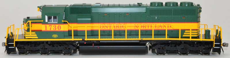 Bowser 25340 GMD SD40-2 ON Ontario Northland #1730 (Heritage Scheme, green, yellow, red) DCC & Sound HO Scale