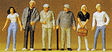 Image for 590-72401 Standing Passers-By 6/
