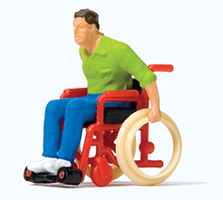 Image for 590-28164 Man In Wheelchair