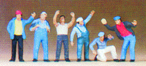 Image for 590-10036 Truck drivers standing 6/