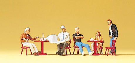 Image for 590-10369 Guests in Street Cafe
