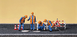 Image for 590-10445 City Workers w/Accssrs 4/