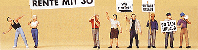 Image for 590-10456 Demonstrators w/Signs 8/