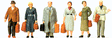 Image for 590-10582 Wlkng Psngrs w/Luggage 6/