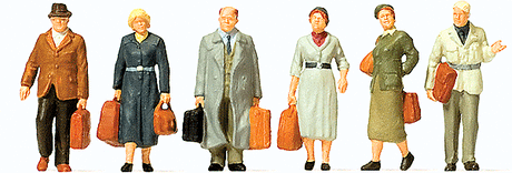 Image for 590-10582 Wlkng Psngrs w/Luggage 6/