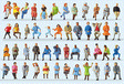 Image for 590-14418 Seated Travellers 48/