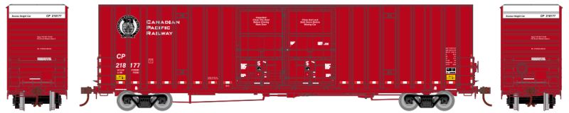 Athearn ATH75081 60 ft Gunderson Hi Cube Box Car - Canadian Pacific (CP) #218177 HO Scale