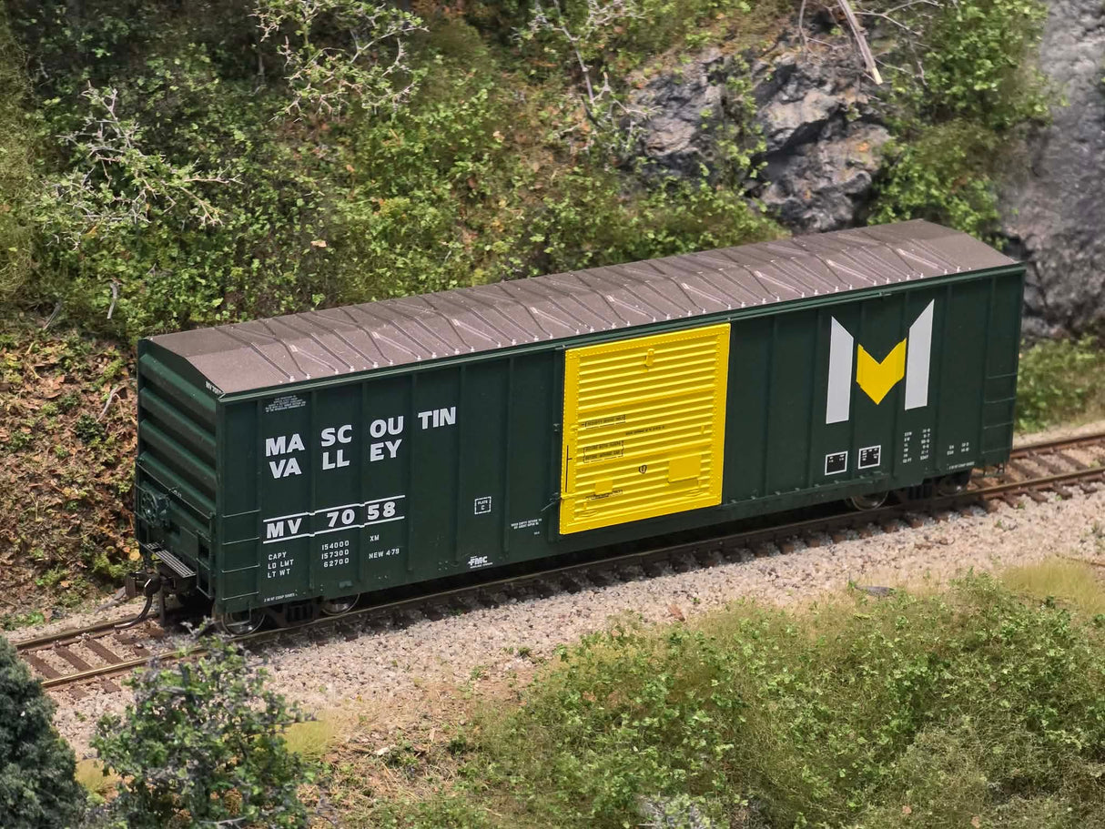 HomeShops HFB-061-001 MV 7058 - HO-Scale Mascoutin Valley Atlas FMC 5347 Box Car