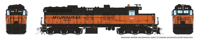 Image for 606-50631 EMD SD10 DCC MILW #546