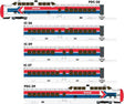 Image for 606-203504 TurboTrain AMTK Late 5/