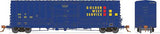 Rapido 137004-1 Golden West Service (Ventura County VCY, blue, yellow, red) #140000 Class B-100-40 Plug-Door Boxcar HO Scale