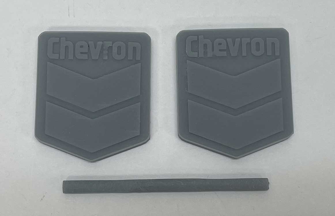 Image for 586-30650 Gas Signs Chevron 2 sets