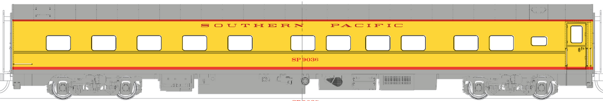 Estate Sale Used As Is RailSmith- SP Southern Pacific Sleeper ‘9036’ N Scale