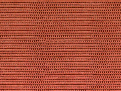 Image for 528-56690 Plain Tile Sheet Red