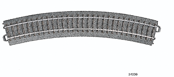 Image for 441-24230 C-Trk R2 Curved 17-1/4