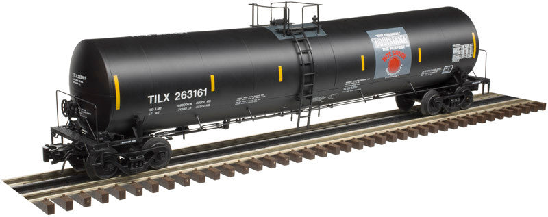 ATLAS 50005687 Trinity 25,500 Gallon Tank Car Louisiana Hot Sauce TILX (black, gray, red) #261904 N Scale