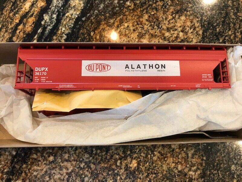 Bev-Bel 311-1  55' ACF Center-Flow Hopper Dupont ALATHON NIB #1247 HO Scale