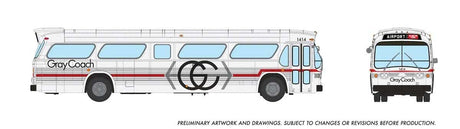 Image for 606-753116 Sub Bus Gray Coach 1414