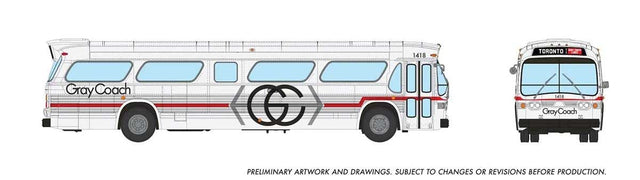 Image for 606-753117 Sub Bus Gray Coach 1418
