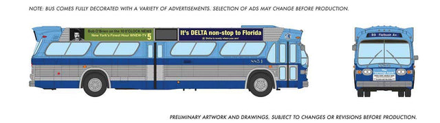 Image for 606-753146 Deluxe Bus NY MTA 8854
