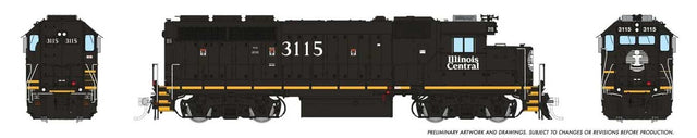 Image for 606-40553 EMD GP40R DCC IC 3115