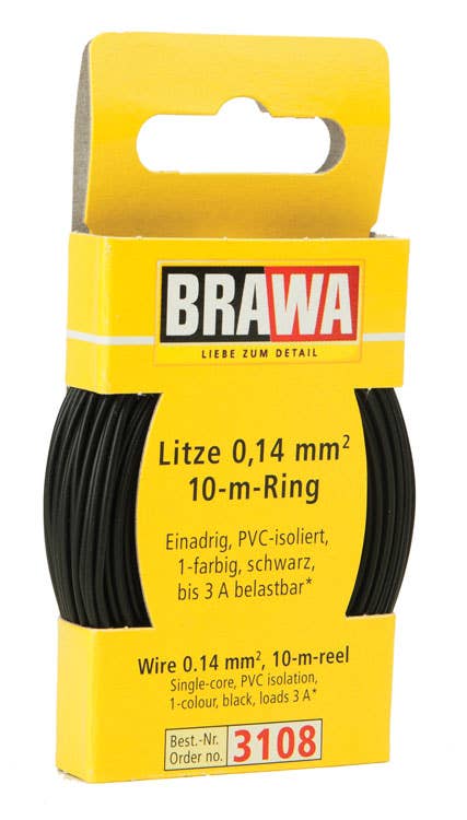Image for 186-3108 #24 Wire 1cond Blk 33'