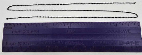 Image for 293-8335 Brass Chn,Blak 18"32 lnks