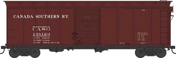 Bowser 42469 CS - Canada Southern #138141 40' Boxcar HO Scale