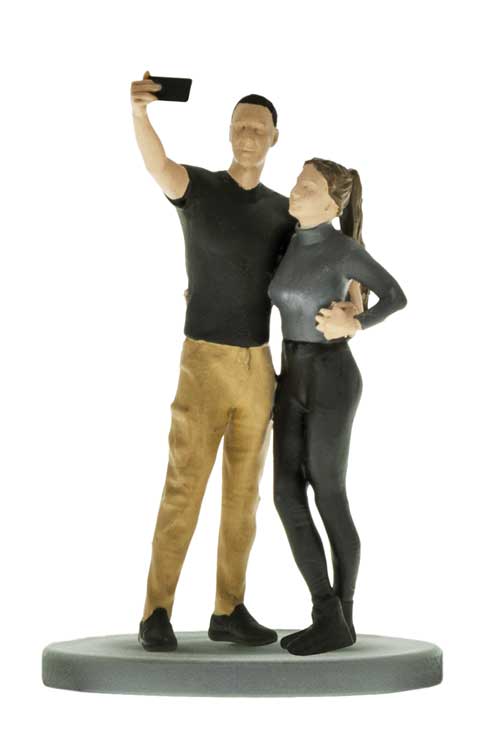 Image for 769-1559 Couple Taking Selfie w/Fl