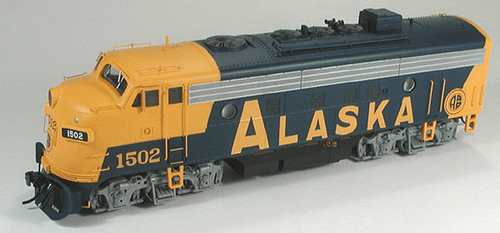 Bowser 23310 EMD F7 ARR Alaska #1502 -  DCC & Sound (SCALE=HO)  Part #6-23310