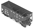 Image for 293-4027 36' USRA Twn Hopper UNDEC