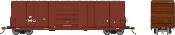 Rapido 139008-3 CN - Canadian National Evans X72A Boxcar #416243 HO Scale