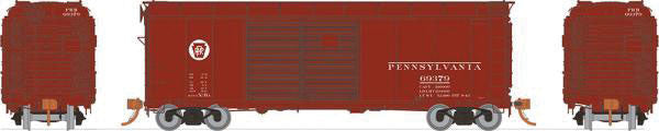 Rapido 123008-6 PRR X31A Double-Door Boxcar Circle Keystone #69434 HO Scale