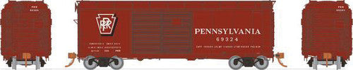 Rapido 123009-6 PRR X31A Double-Door Boxcar Early Shadow Keystone #69459 HO Scale