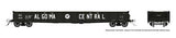 Rapido 50046A AC - Algoma Central #661 (As-Delivered, balck, Billboard Lettering) 52' 6" Canadian Mill Gondola HO Scale