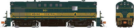 Rapido 31570 ALCO RS-11 MEC - Maine Central #802 (green, yellow, Pine Tree) w/LokSound & DCC HO Scale